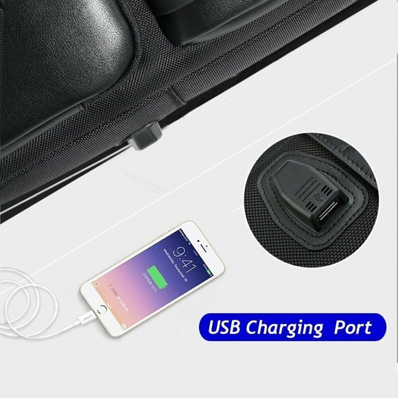 Bopai 15.6" Laptop Backpack Bag w/ USB Charge Port - Picture 3 of 8